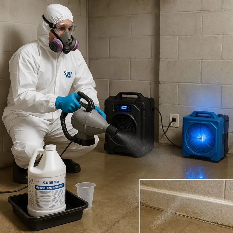 Sanitization and Odor Removal process in DuPont, WA