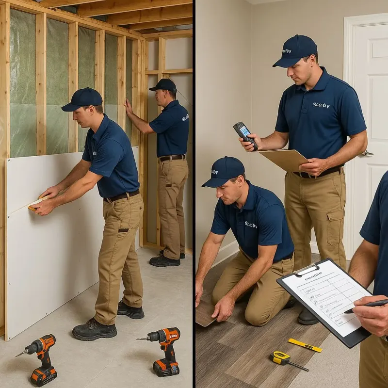 Repairs and Reconstruction process in DuPont, WA